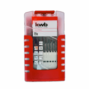 KWB HSS-R Metallbohrer-Set 19-tlg. Ø 1–10 mm