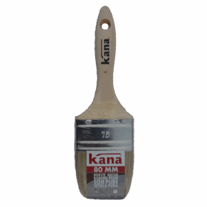 Kana Flachpinsel Naturborste 75mm